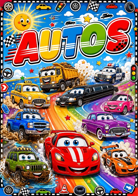 Autos para Colorear dibujos para colorear