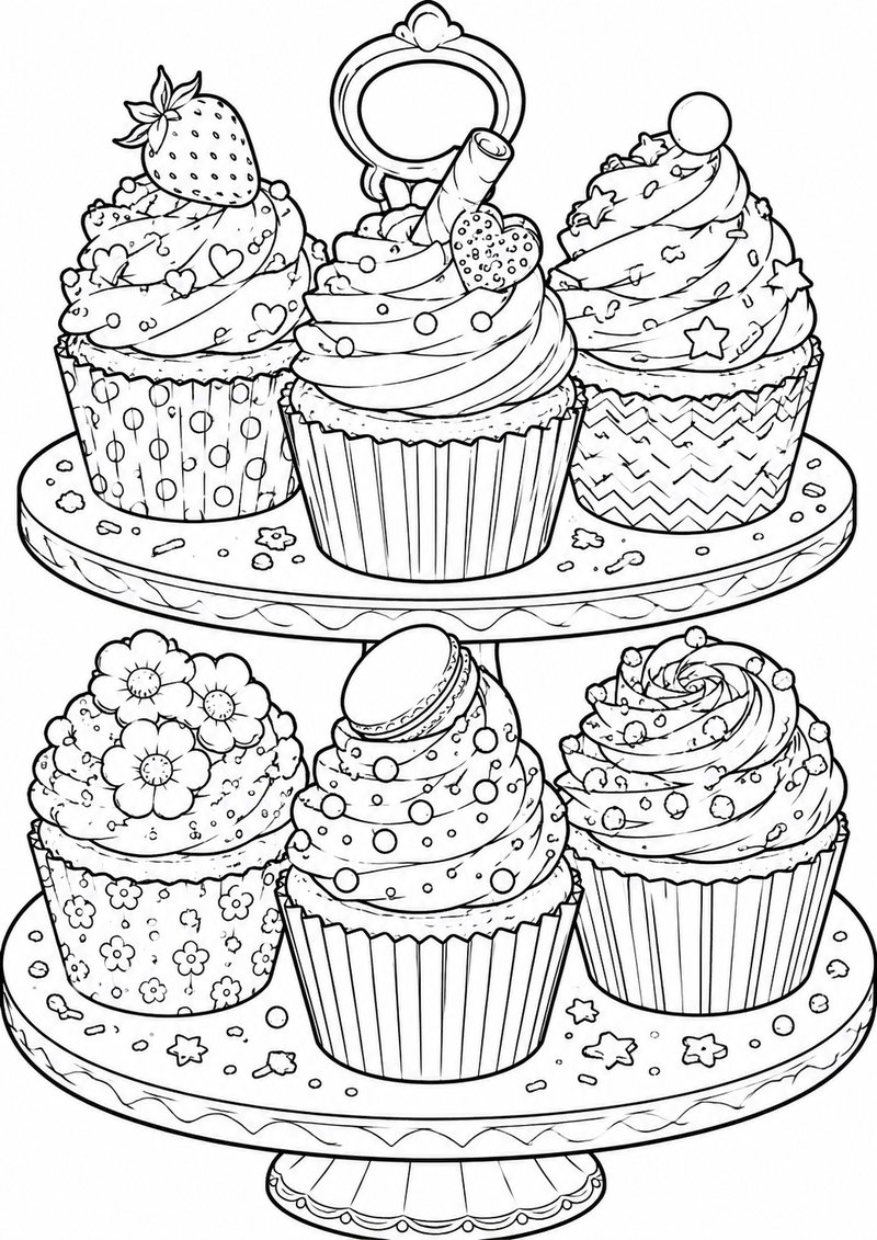 Galletas Para Colorear.png dibujo para colorear